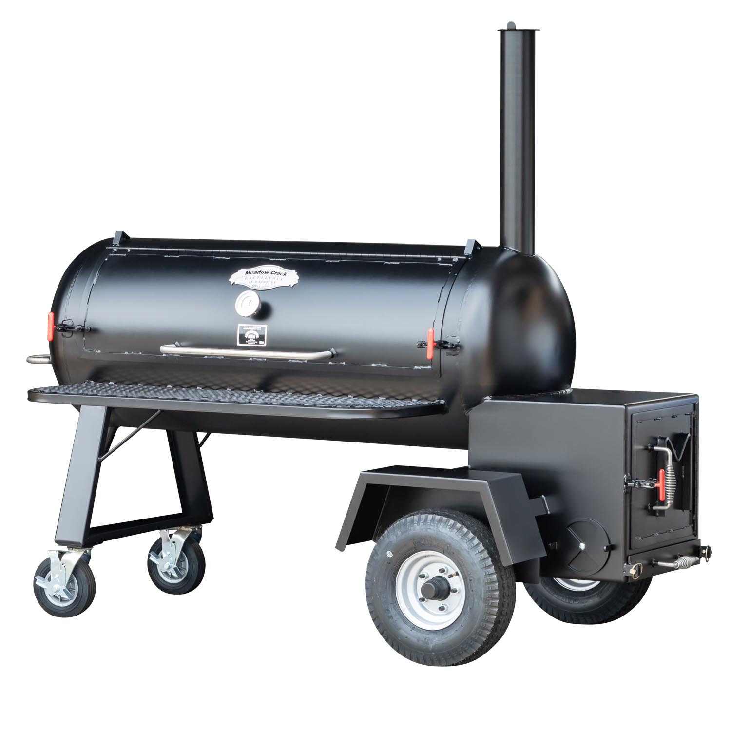 Meadow Creek TS120P Barbeque Smoker - BBQ Smoker Trailer